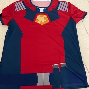 Suicide Squad T-Shirt Peacemaker Cosplay 3D Printing Short Sleeve